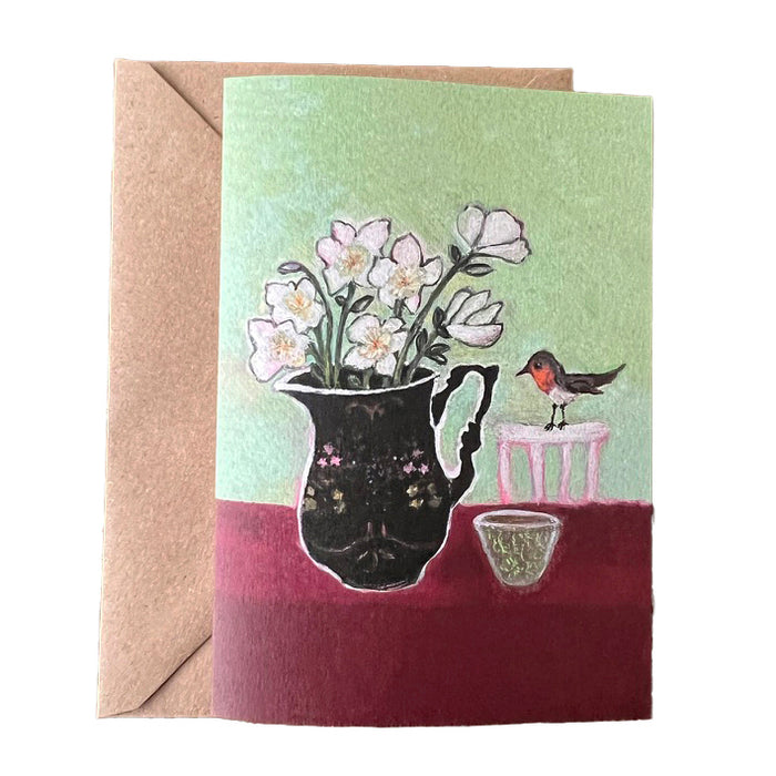 Christmas-Rose - Hellebores -Art. Card