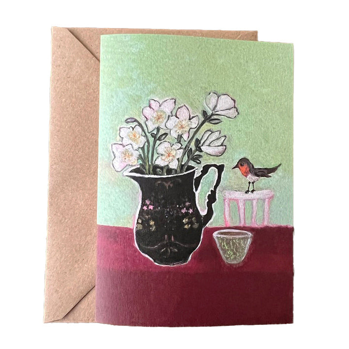 Christmas-Rose - Hellebores -Art. Card