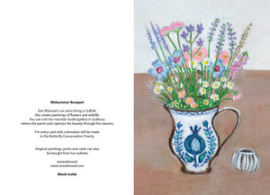 Orignal artist floral cards by Zoe Attwood